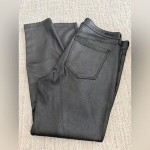 Liverpool Black Faux Leather Pants